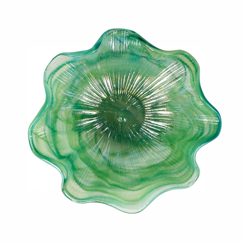 Onda Glass Fruit Bowl
