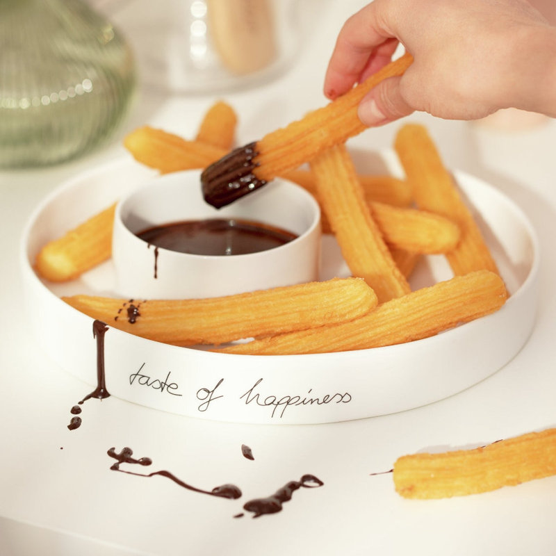 Taste of Happiness Porcelain Serving Dish -  9.8"