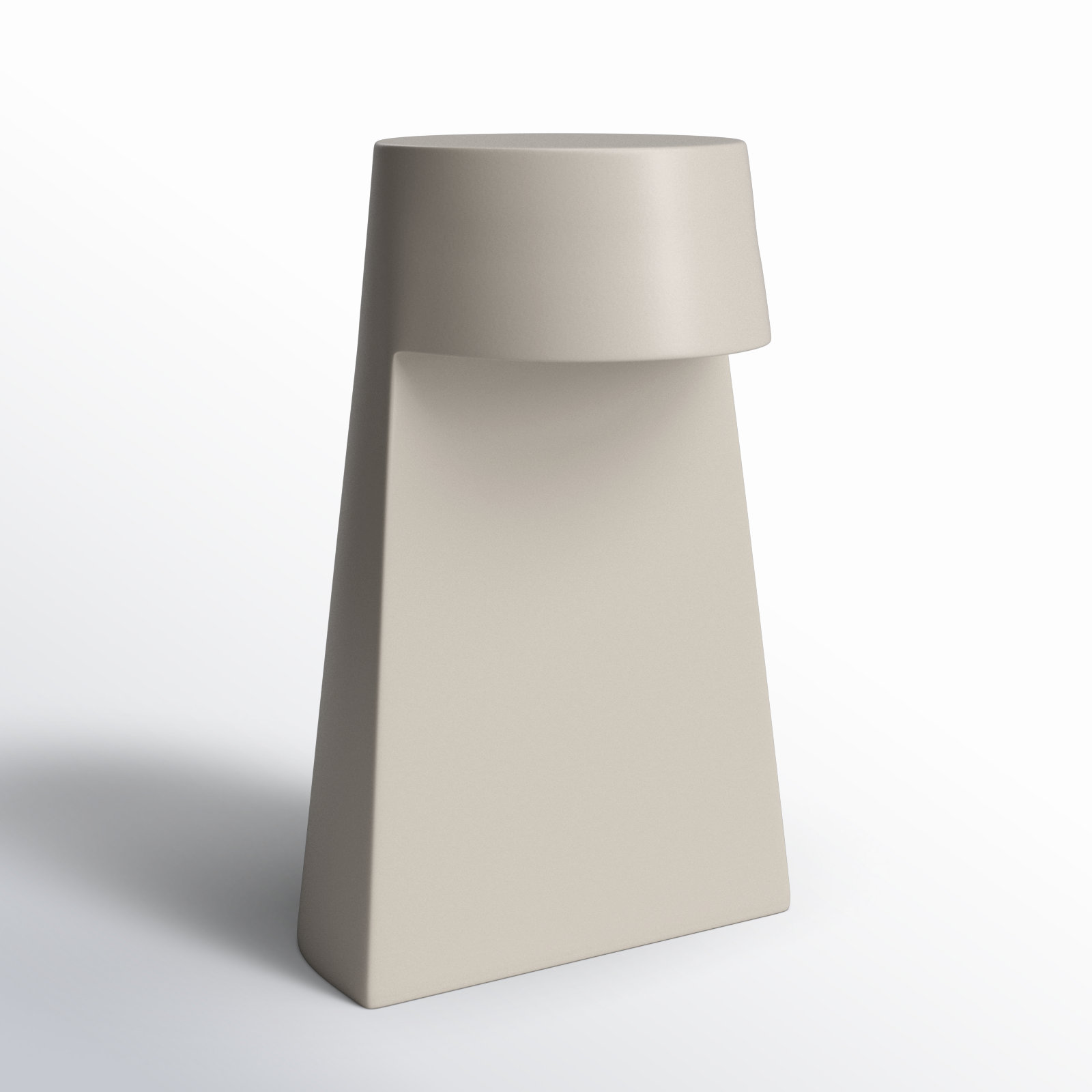 Percy Ceramic Novelty Lamp, Bisque