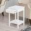 Ankeus 39cm W Manufactured Wood Bedside Table