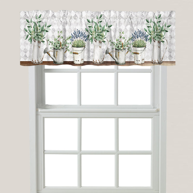 Ilam Floral Tailored Window Valance