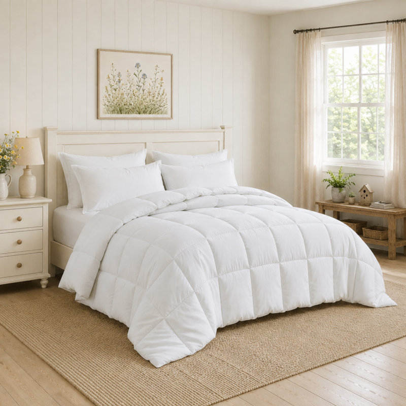Édredon botanique Air-Loft - Duvet et hypoallergénique, Double