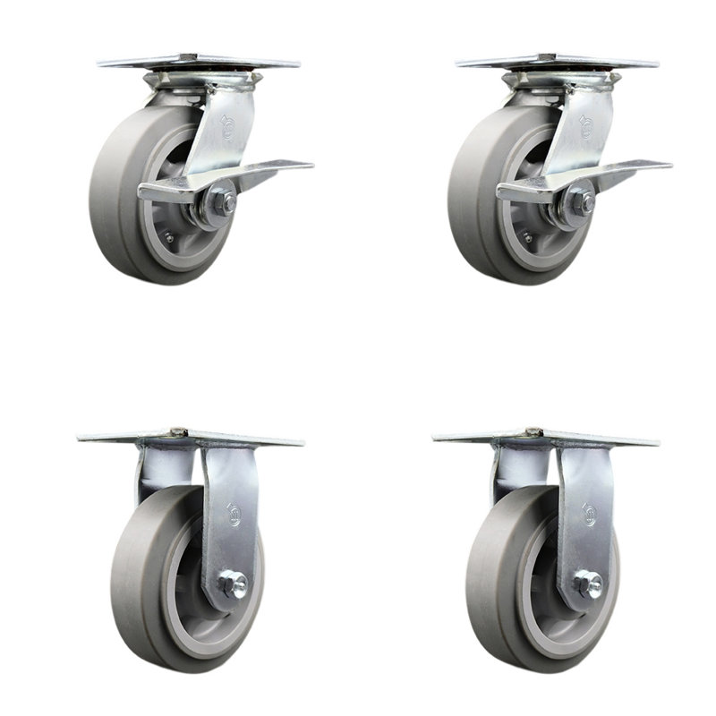 4 Piece Thermoplastic Caster Set