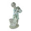 Statue garçon avec pot d'arrosage