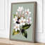 White Bloom Botanical - Wrapped Canvas-192260322-192260329