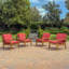 Chaise de patio avec coussins Claytor-778230268-778230267