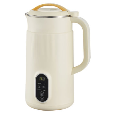 VEVOR 6-in-1 Nut Milk Maker, 20 oz Soy Milk Maker Machine with 6 Blades, for Homemade Oat, Nut, Soy, Juice, Plant-Based and Non Dairy Beverages with High-Te