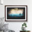 Edinburgh Skyline In Scotland Paint Splash - Picture Frame Graphic Art-56915674-56915675