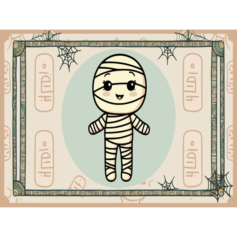Tapis de vacances d'Halloween The Holiday Aisle®, Tapis de couloir 2 pi x 4 pi
