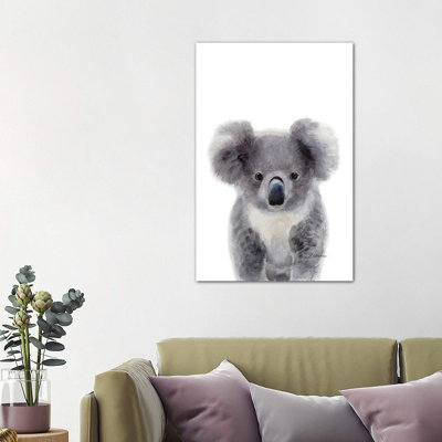 Baby Koala - Wrapped Canvas Painting