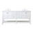 Krish 72'' Double Bathroom Vanity with Engineered Marble Top-1166302711