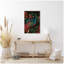 «Peacock» par Carey Copeland, reproduction d'art sur toile encadrée-1295887604