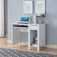 Bureau d'étudiant Bureau à domicile l 39 po Bureau compact Bureau d'écriture pour ordinateur portable 1 tiroir avec clavier et tiroir en bois