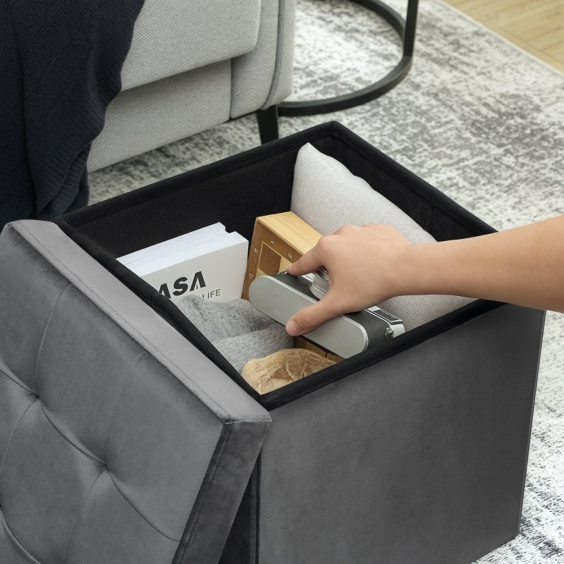 38cm Wide Footstool Ottoman