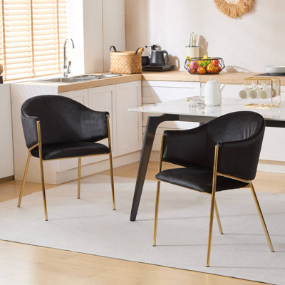 Chaises de salle à manger rembourrées Langston