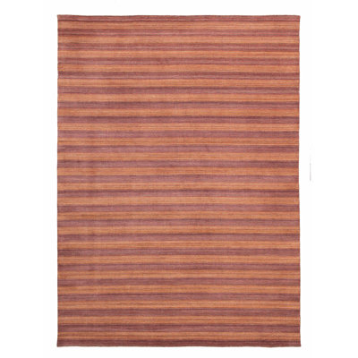 Tapis rouge en soie ombre 9 pi 1 po x 11 pi 10 po