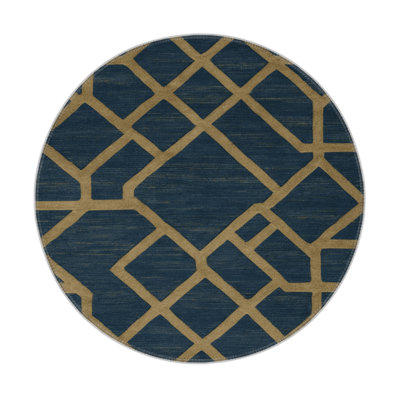 Trellis Gray Indoor and Outdoor Area Rug