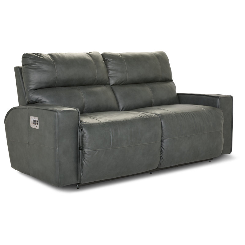 Canapé inclinable en cuir Maddox Power