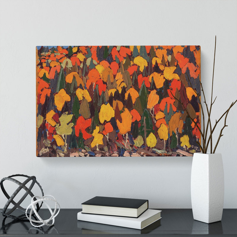 Autumn Foliage by Tom Thomson - Wrapped Canvas, 50cm H x 76cm W x 3cm D