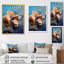 «Bold Brushstrokes Of  On Beach», reproduction sur toile-538080697-538080696