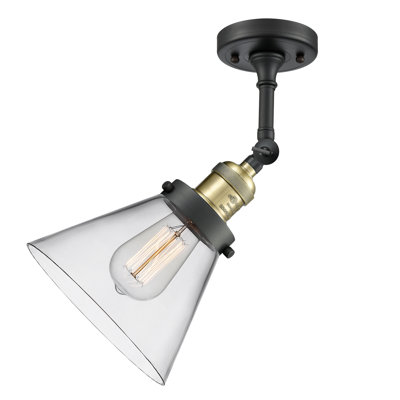 Éclairage de meuble-lavabo inclinable 2 lumières Cone
