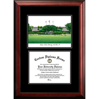Brezza Florida Atlantic University Diploma Picture Frame