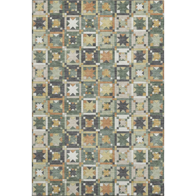 Premium Machine Washable Villers Patchwork Rug
