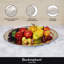 Buckingham Mirror Polish Oval Serving Tray Heavy Gauge Plate Stainless Steel -129607240