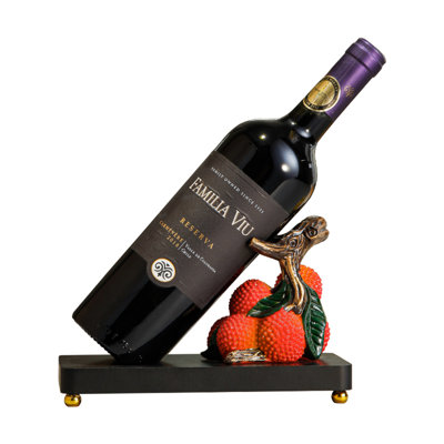 Akerra Tabletop Wine Bottle Rack Red