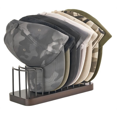 Organisateur de chapeaux pour casquettes de baseball, ensemble de 1 porte-chapeaux pour 10 casquettes de baseball, support de chapeau de table