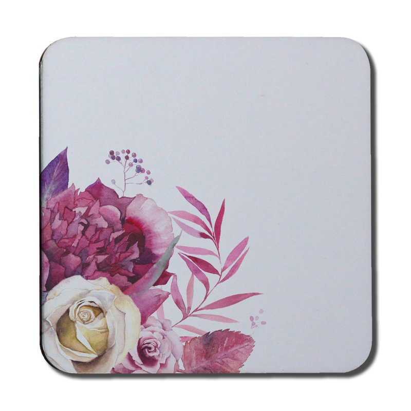 Square 6 Piece Coaster Set