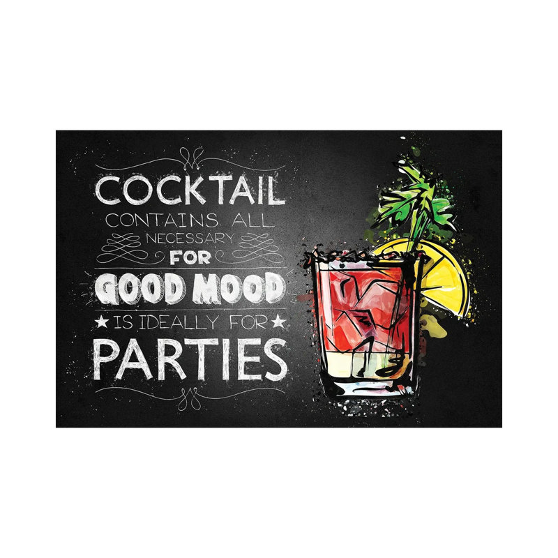 Bloody Mary II 1 Piece Wrapped Canvas Wall Art, 66.04 cm H x 45.72 cm W x 3.175 cm D