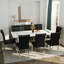 Table de salle à manger de luxe avec base en U-591661528-580570112