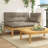 Ebern Designs Patio Pallet Corner Sofa With Cushions Solid Wood Acacia-1031712132