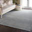 Tapis gris touffeté à la main Zendejas-27814271