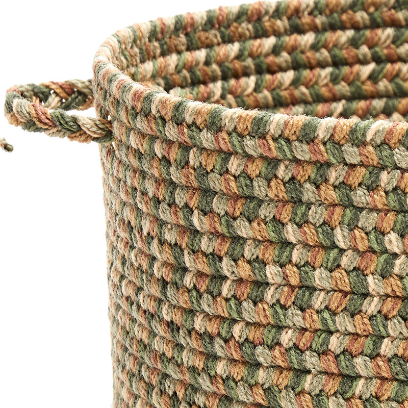 Panier en tissu Bar Harbor, H 8 po x l 10 po x P 10 po, 23 pintes, Vert clair