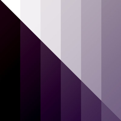«Fimbis Purple Gradient» par Fimbis Farmer - impression sur toile tendue