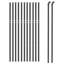 Battan Anthracite Metal Wire/Mesh Fence-517711848-517711851