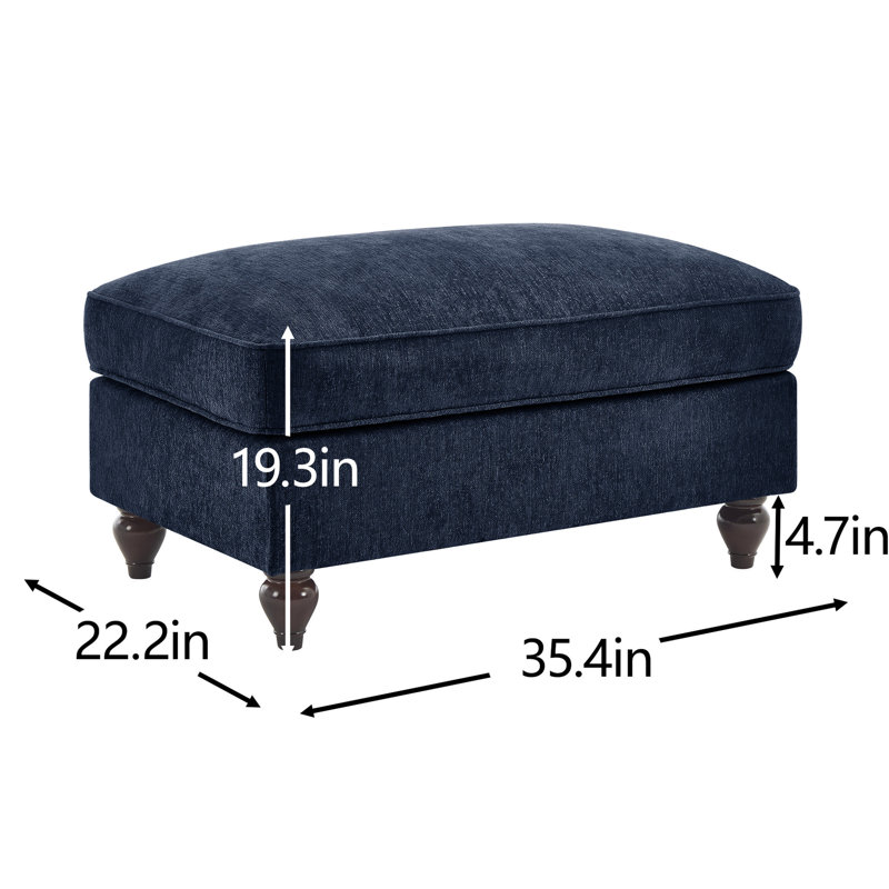 Chenille Blue With Detachable Ruffles, Comfortable Body - Conforming Throw Pillow, Petal Shaped , Multiple Configurations For Small Space Removable Skirts Two Styles, High Density Foam Comfort,
