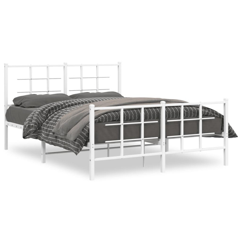 Amyliah Metal Bed, Double (4'6)