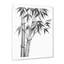 Bambou monochrome rétro - peinture sur toile-59709763-59709766
