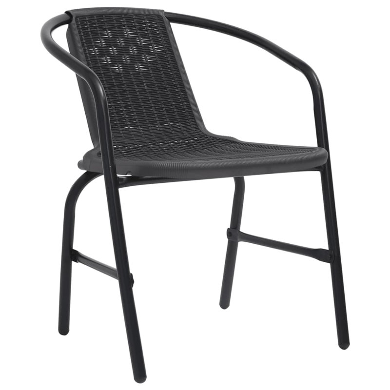 Fauteuil empilable en teck Gryselda, 4