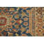 Tapis de couloir bleu teint à la main Ziegler