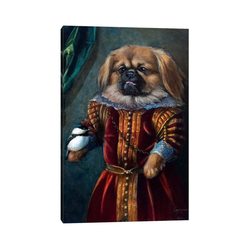Louis by Melinda Copper - Wrapped Canvas Gallery-Wrapped Canvas Giclée, 101.6 cm H x 66.04 cm W x 3.175 cm D