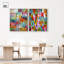 «Layers of Love Duo», ensemble de décorations murales imprimées en acrylique par Art Remedy, cadre argenté, 36 x 45-135309693-135309677