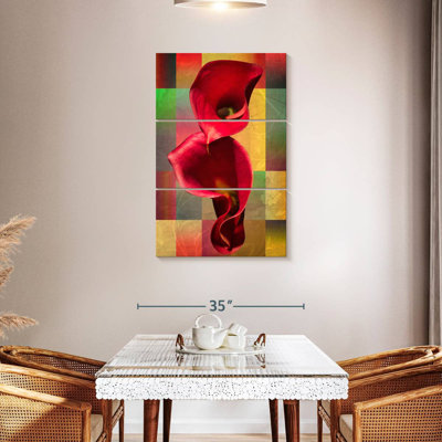 Harnek Red Calla Lilies