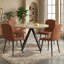 Upholstered  Faux Leather Dining Chair-596875954