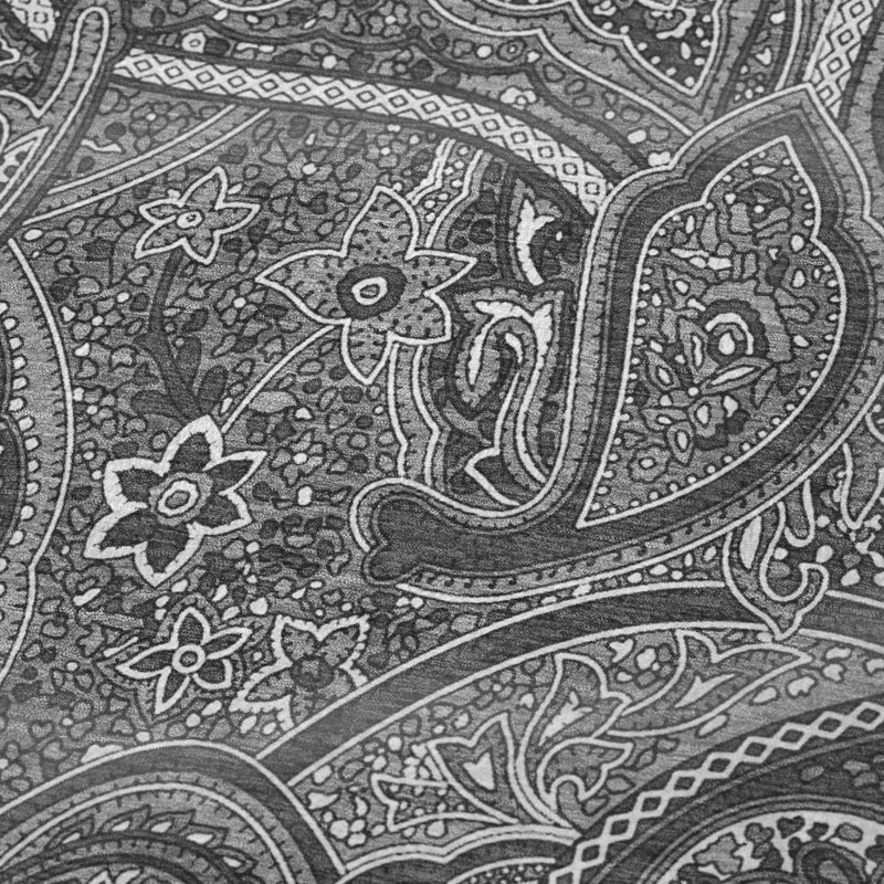 Jeté en cachemire Addison Sherpa ASB623, Gris