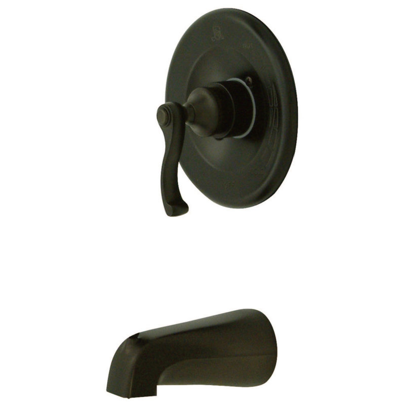 Kingston Brass Royale Single-Handle Pressure Balanced Tub Faucet, Oil Rubbed Bronze