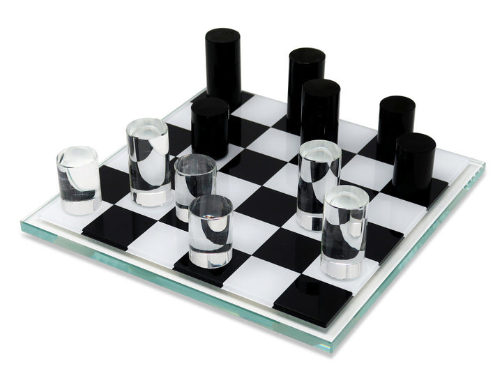 Jeu d'échecs en cristal